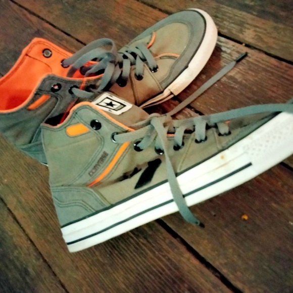 Converse All-Star Khaki Canvas Sz 10.5 preowned - Picture 12 of 15